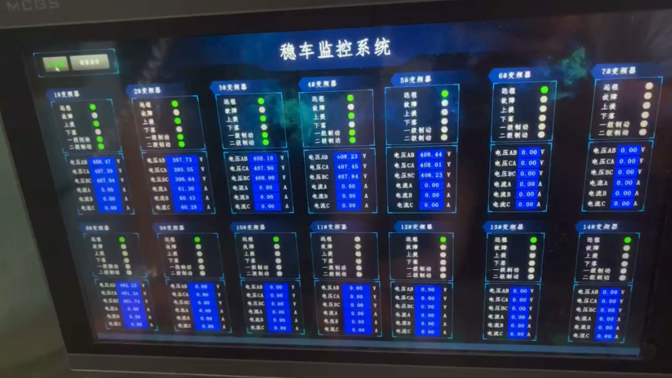 中煤三建 穩(wěn)車電控自動化控制項目